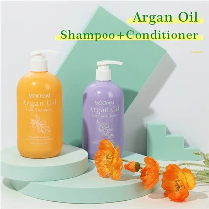 Argan lwil cheve Chanpou ak kondisyone