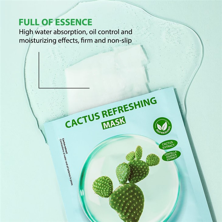 Revitalize Your Skin With MOOYAM Cactus Refreshing Facial Mask