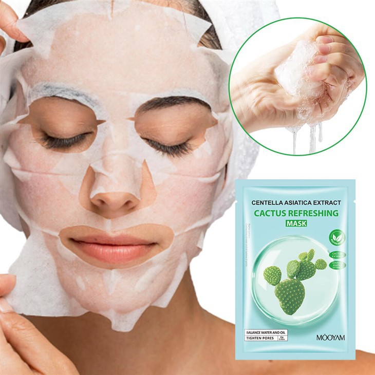 Mooyam Cactus entérésan mask vizaj