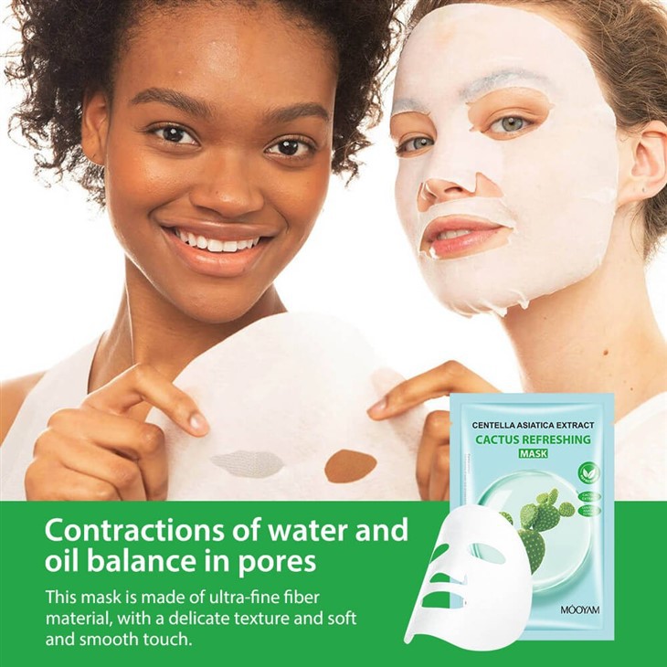 Revitalize Your Skin With MOOYAM Cactus Refreshing Facial Mask
